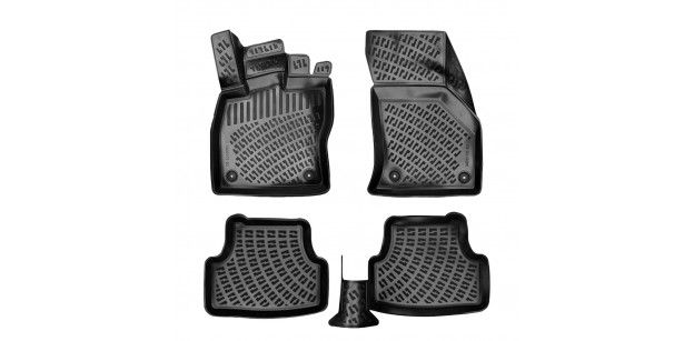 Set Covorase Auto Cauciuc Umbrella Pentru Skoda Karoq 2017-