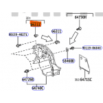 Suport Prindere Sfoara Portbagaj Toyota Original 66311F4020C0