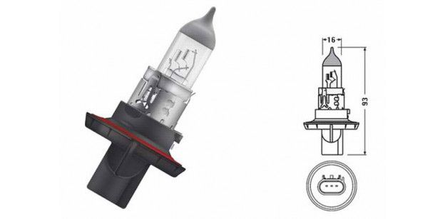 Bec H13 12V 60/55W P26.4t HELLA