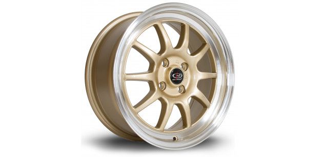 Janta Aliaj Rota Wheels GT3 R16 7J 4x100 ET40 RLGold