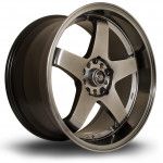 Janta Aliaj Rota Wheels GTR-D R18 9.5J 5x114.3 ET12 HBlack