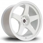 Janta Aliaj Rota Wheels GTR R18 9.5J 5x114.3 ET12 White