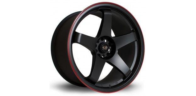 Janta Aliaj Rota Wheels GTR R19 10J 5x114.3 ET20 FBlackRLip