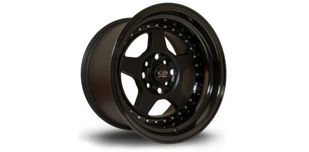 Janta Aliaj Rota Wheels Kyusha R15 9J 4x114 ET0 FGBlack