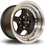 Janta Aliaj Rota Wheels Kyusha R15 9J 4x100 ET0 RLBlack