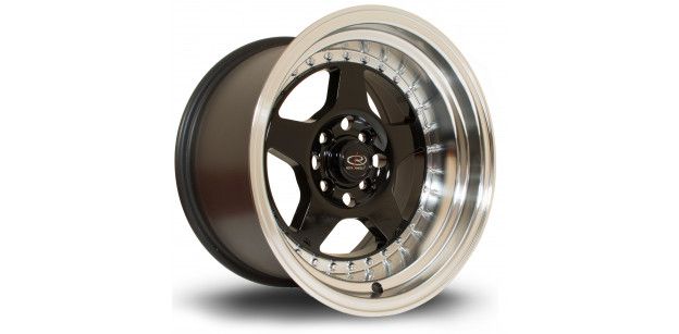 Janta Aliaj Rota Wheels Kyusha R15 9J 4x100 ET0 RLBlack