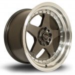 Janta Aliaj Rota Wheels Kyusha R17 9.5J 4x114 ET12 RLGunmetal