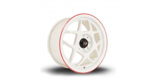 Janta Aliaj Rota Wheels Speed5 R15 7J 4x100 ET40 WhiteRLip