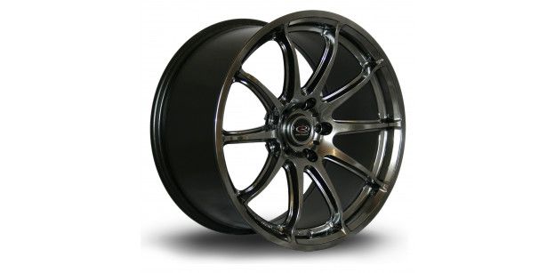 Janta Aliaj Rota Wheels T2R R18 9.5J 5x114.3 ET25 HBlack